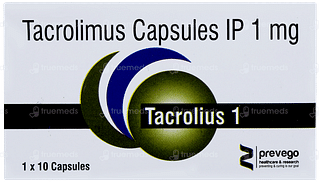 Tacrolius 1 Capsule 10