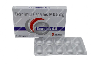 Tacrolius 0.5 MG Capsule 10