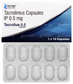 Tacrolius 0.5 Capsule 10