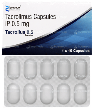 Tacrolius 0.5 Capsule 10
