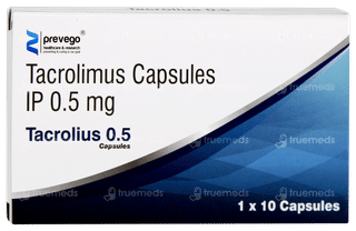 Tacrolius 0.5 Capsule 10