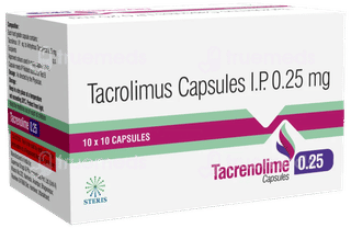 Tacrenolime 0.25 Capsule 10