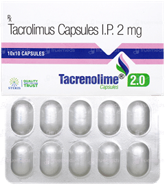 Tacrenolime 2.0 Capsule 10 Tacrenolime 2.0 Capsule 10
