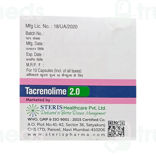 Tacrenolime 2.0 Capsule 10