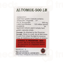 Altomox Lb 500 Mg/60 M Capsule 10