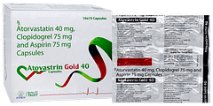 Atovastrin Gold 40 Capsule 15