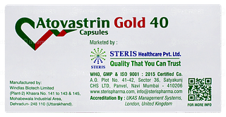 Atovastrin Gold 40 Capsule 15