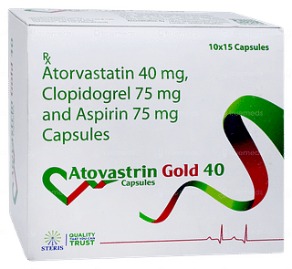 Atovastrin Gold 40 Capsule 15