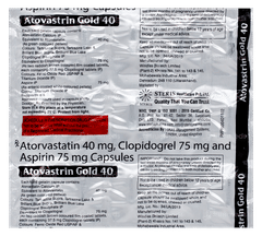 Atovastrin Gold 40 Capsule 15