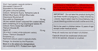 Ecosprin Gold 40 Capsule 15