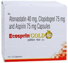Ecosprin Gold 40 Capsule 15