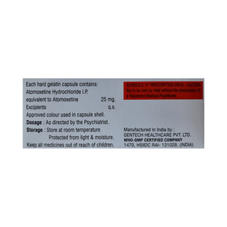 Atexitine 25 MG Capsule 10