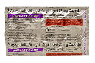 Deplatt Av 20/75 MG Capsule 10