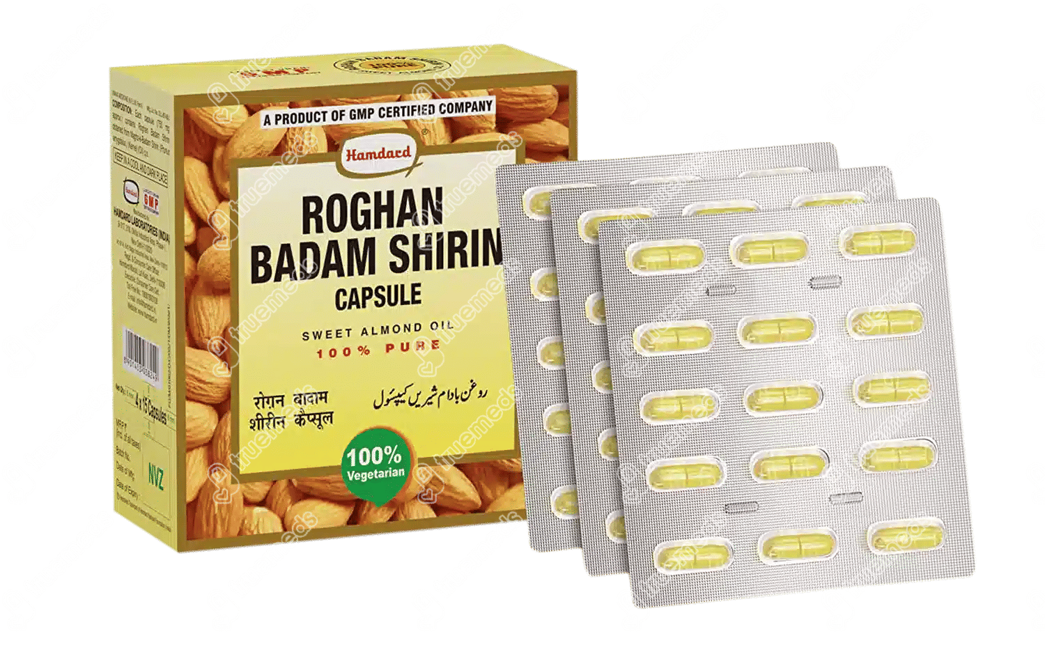 Hamdard Rogan Badam Shirin Capsule 60 Uses, Side Effects, Dosage, Price Truemeds