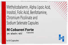 M Cobaren Forte Capsule 10