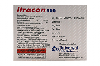 Itracon 200 MG Capsule 10