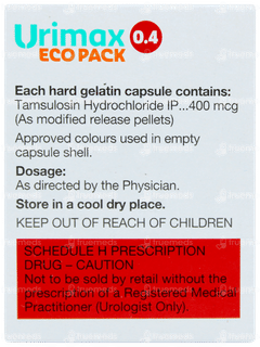 Urimax 0.4 Eco Pack Capsule 30