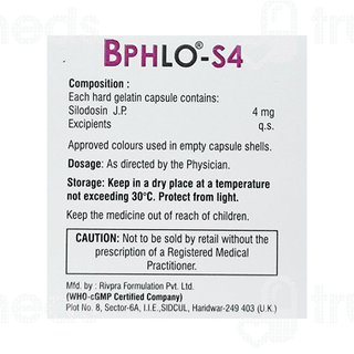 Bphlo S 4 MG Capsule 10