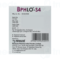 Bphlo S 4 MG Capsule 10 Bphlo S 4 MG Capsule 10