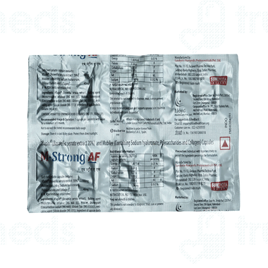 M Strong Af Capsule 10 - Uses, Side Effects, Dosage, Price | Truemeds