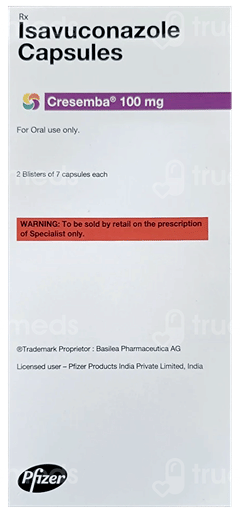 Cresemba 100 Mg Capsule 14