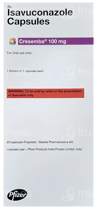 Cresemba 100 Mg Capsule 14