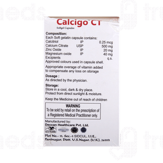 Calcigo Ct Capsule 10