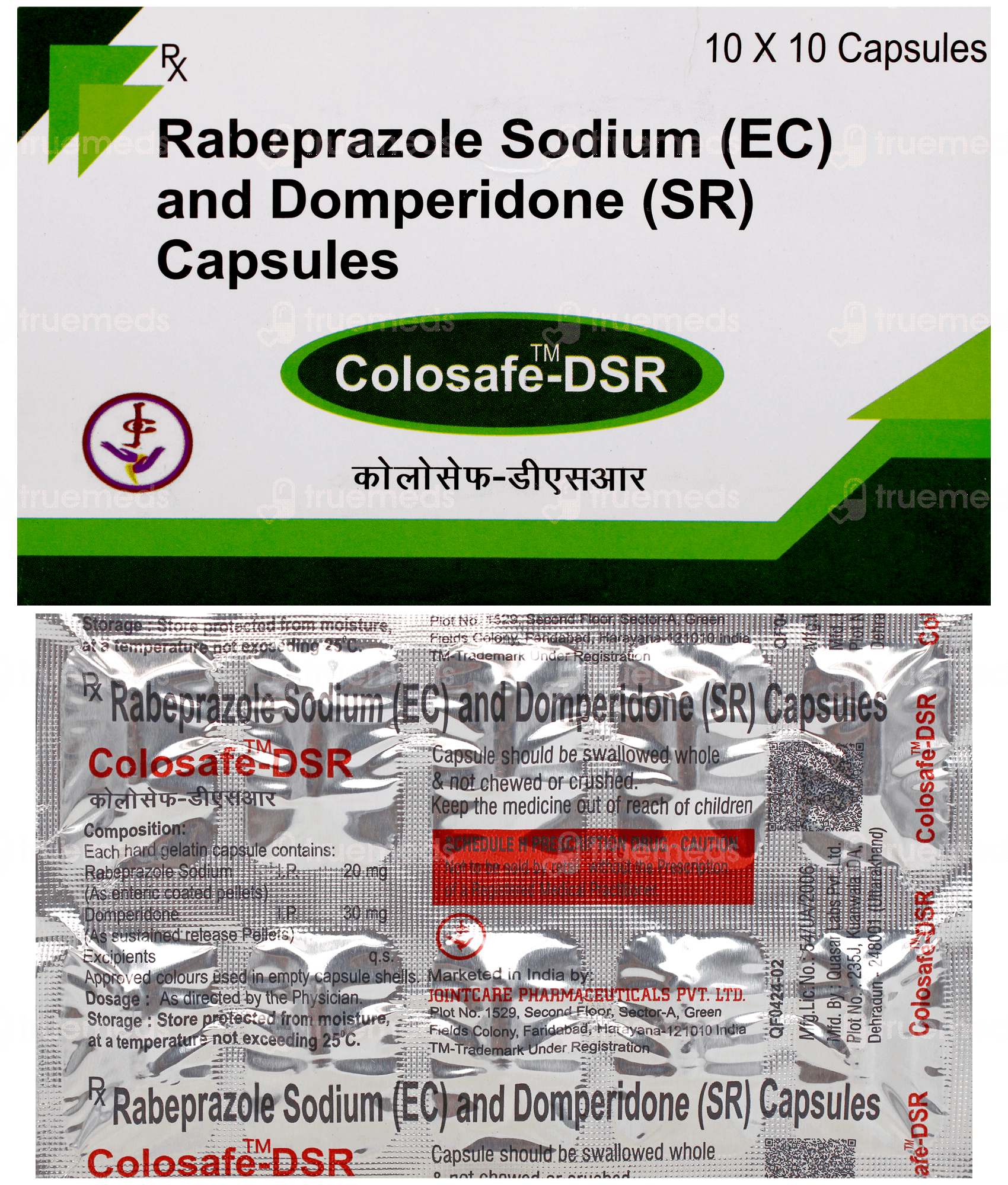 Colosafe Dsr Capsule 10: Uses, Side Effects, Price & Substitutes