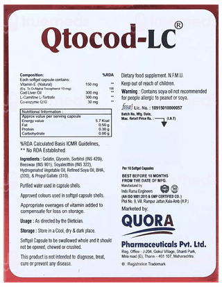 Qtocod Lc Capsule 10