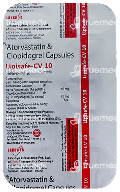 Lipisafe Cv 10 Capsule 10 Lipisafe Cv 10 Capsule 10