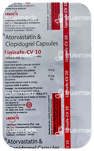 Lipisafe Cv 10 Capsule 10