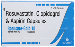 Rosusure Gold 10 Capsule 10 Rosusure Gold 10 Capsule 10