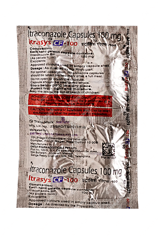 Itrasys Cf 100 MG Capsule 4