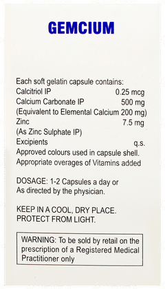 Gemcium Capsule 10