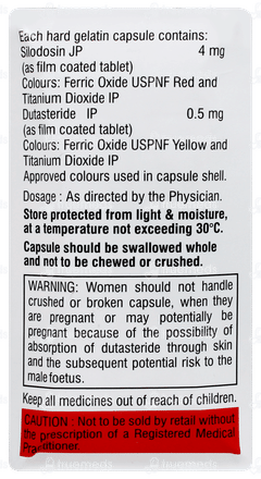 Silodal D 4 Capsule 10
