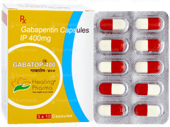 Gabatop 400 Capsule 10