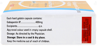 Gabatop 400 Capsule 10