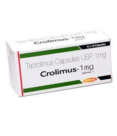 Crolimus 1 MG Capsule 10 Crolimus 1 MG Capsule 10