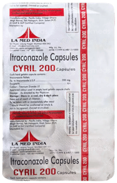 Cyril 200 Capsule 10