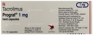 Prograf 1Mg Capsule 10