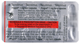 Prograf 1Mg Capsule 10