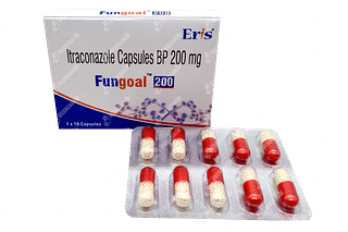 Fungoal 200 MG Capsule 10