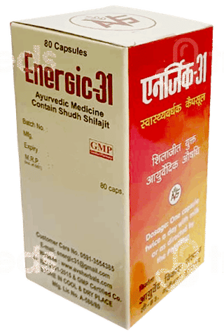 Energic 31 Capsule 80