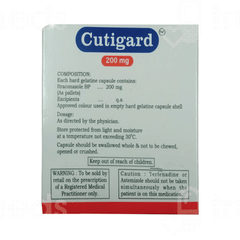 Cutigard 200 MG Capsule 7