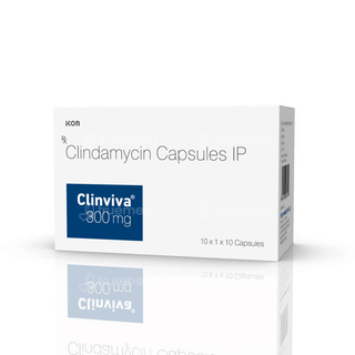 Clinviva 300 Mg Capsule 10