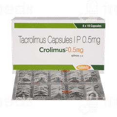 Crolimus 0.5mg Capsule 10 Crolimus 0.5mg Capsule 10