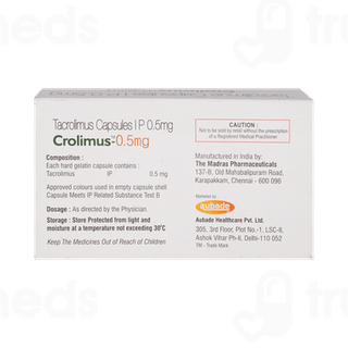 Crolimus 0.5mg Capsule 10