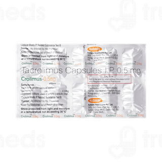 Crolimus 0.5mg Capsule 10