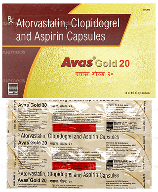 Avas Gold 20 Capsule 10