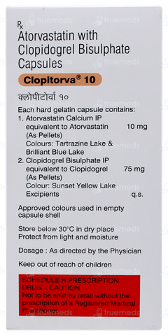 Clopitorva 10 Capsule 15